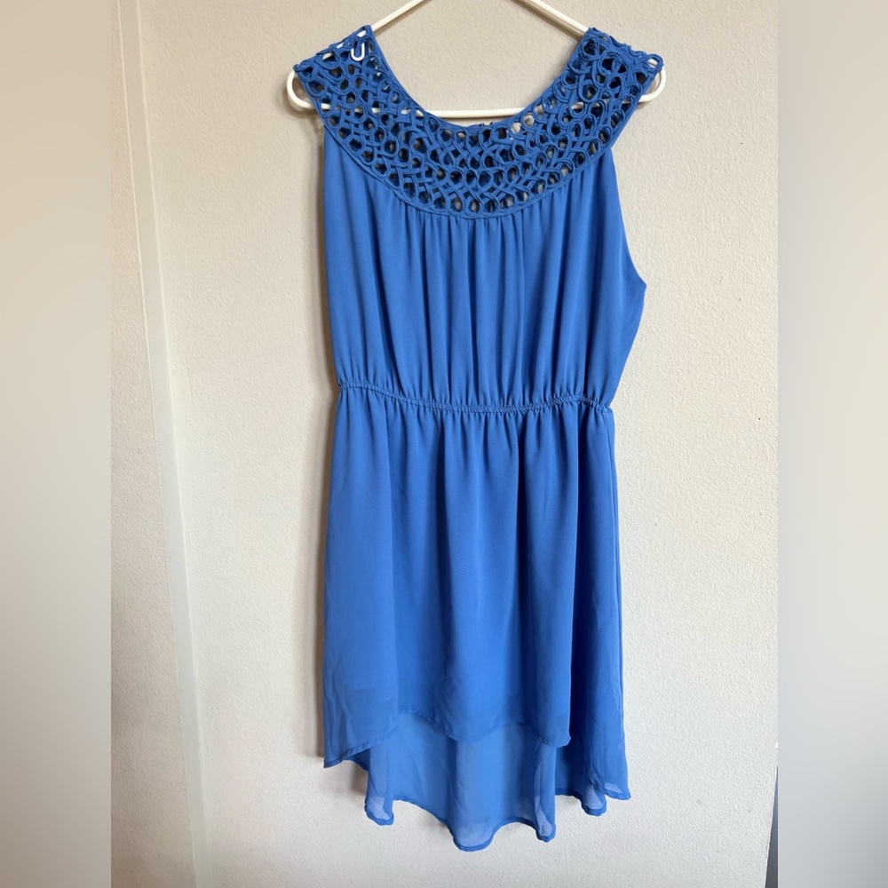 Periwinkle blue dress